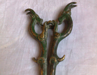 Rover C II détecte figures de deux chèvres de cuivre et d'or en Iran Rover C II detects a goat statue made of copper and gold in Iran