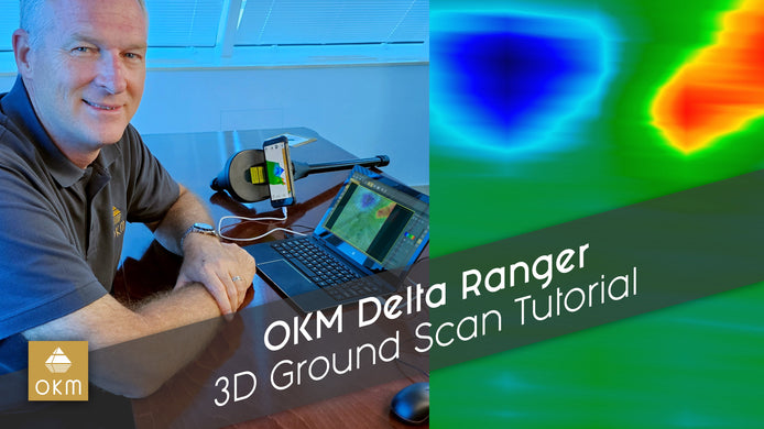 OKM Delta Ranger - 3D Ground Scan Tutorial