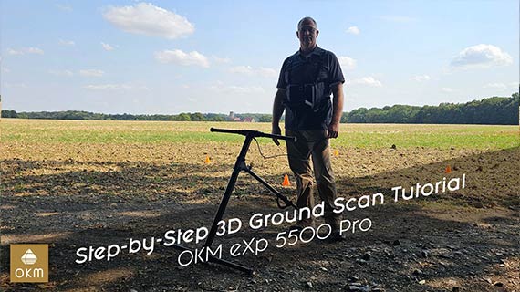 Step-by-Step 3D Ground Scan Tutorial | OKM eXp 5500 Professional
