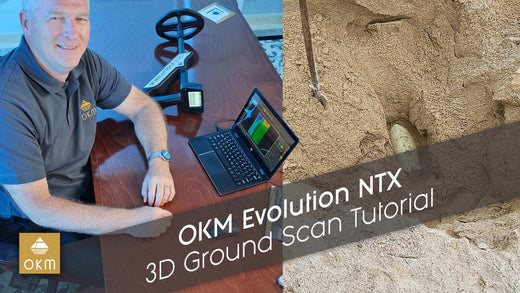 OKM Evolution NTX - 3D Ground Scan Tutorial