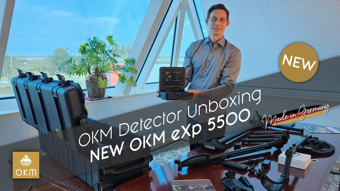 Unbox the Future of Treasure Hunting with the OKM eXp 5500 Professional